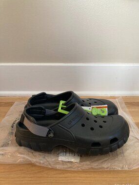 Crocs Unisex Adult Offroad Sport Clogs Size: m10/w11 color: black/graphite